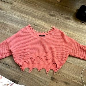 cropped sweater